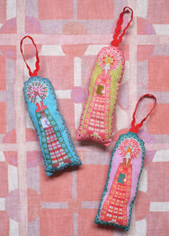 Quilted Angel Ornament