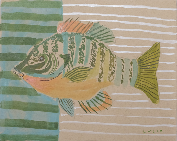 Fish No. 2 - 7 x 5.5"