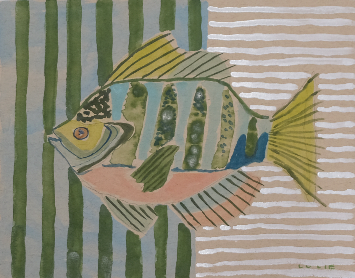 Fish No. 3 - 7 x 5.5"