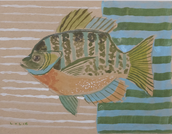 Fish No. 6 - 7 x 5.5"