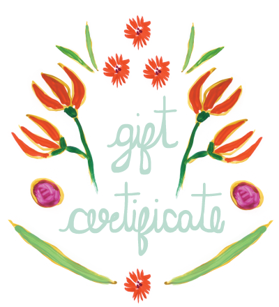 Gift Certificate